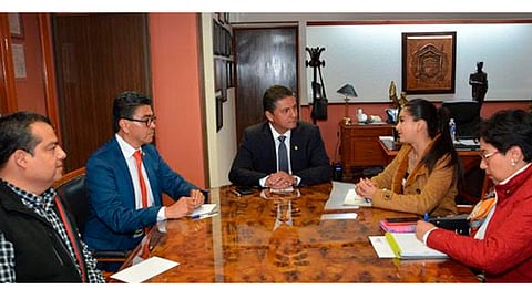 Se reúne rector con presidenta del IMAIP