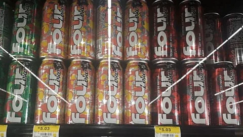 ¿Será que los bajos precios provocarán el desabasto de Four Lokos? (Foto: @iGalletho)
