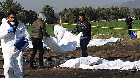 2 de los lesionados fueron trasladados a un hospital a Texas, entre ellos un menor de edad (Foto: RED113)