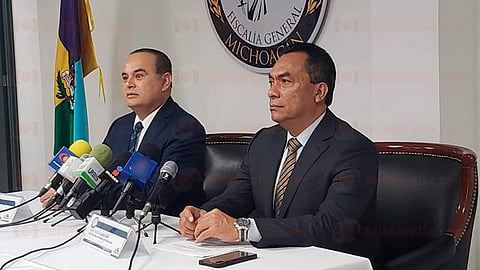 En su mensaje agradeció a los diputados locales y al gobernador Silvano Aureoles, por cumplir a cabalidad con el proceso (Foto: RED113)