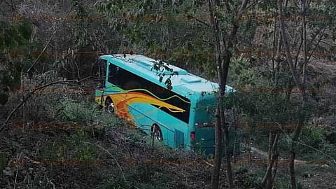 El camión salió de Iguala y se dirigía hacia Zihuatanejo (Foto: RED113)