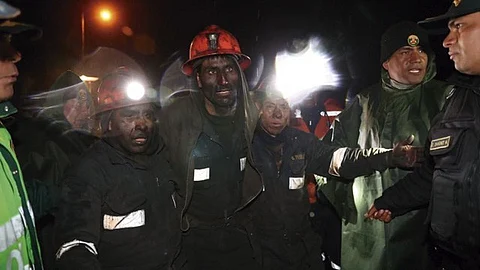 Los cuatro hombres sobrevivieron gracias a un ducto de ventilación (Foto: @MemPeru)