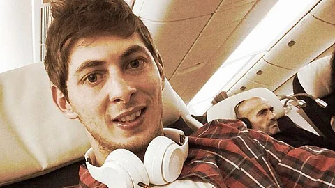 El avión en el que viajaba se accidentó en enero (Foto: @emilianosala1)