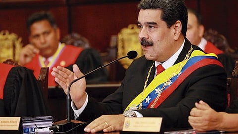 En la embajada de Venezuela en México se reportó que los hackers publicaron información falsa de la embajadora (Foto: @NicolasMaduro)