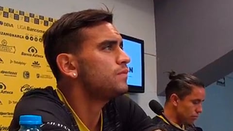 “Hay que encararlo de la mejor manera, pensar que dentro de la cancha si nosotros hacemos bien las cosas tenemos la posibilidad de sacar el resultado que tanto necesitamos" (Foto: Captura)