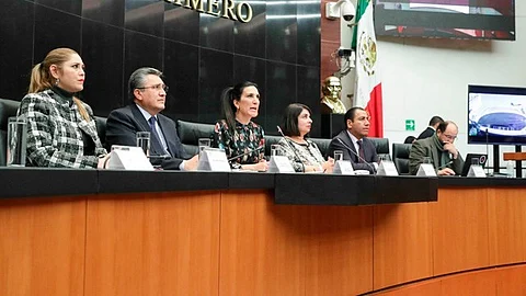 Los Carabinieri dependen del Fiscal de la Nación y no del gobierno, como se plantea aquí en México (Foto:@senadomexicano)