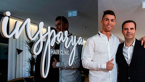 Cúrate de la alopecia con Cristiano Ronaldo