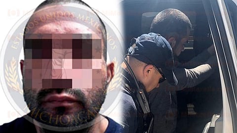 Es presunto lugarteniente del grupo criminal “Los Viagras” en la región de Sahuayo (Foto: RED 113)