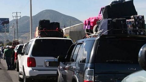 En los últimos años se ha tenido un incremento en los paisanos que visitan la entidad (Foto: Mensajero de la Sierra Gorda)