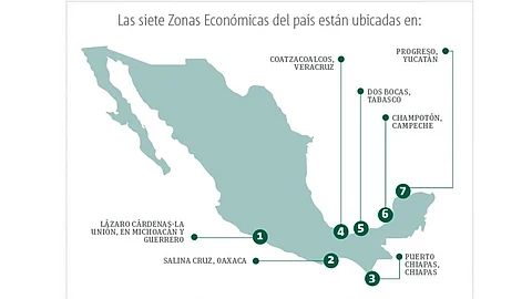 Las Zonas Económicas Especiales son áreas delimitadas geográficamente que ofrecen un entorno de negocios (Foto: Especial)