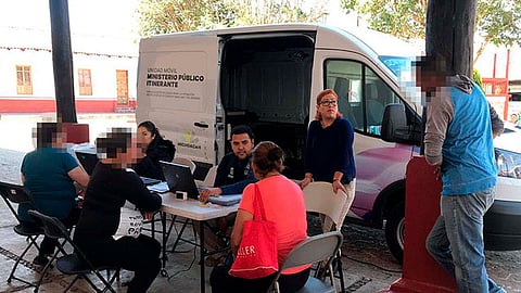 los servidores públicos brindaron 29 asesorías en materia familiar y penal (Foto: Cortesía)
