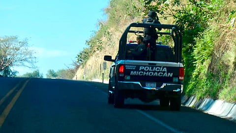 (Foto: Secretaría de Seguridad Pública de Michoacán)
