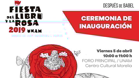 (Foto: Twitter/Fiesta del Libro y La Rosa)