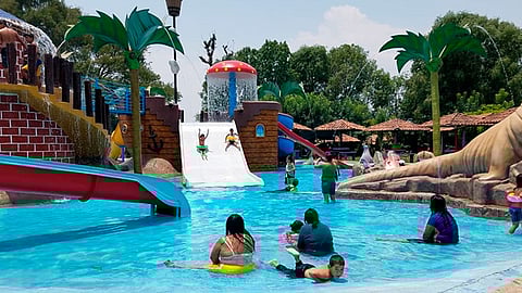 (Foto Facebook: Balneario "Los Arcos" Huandacareo Michoacán.)