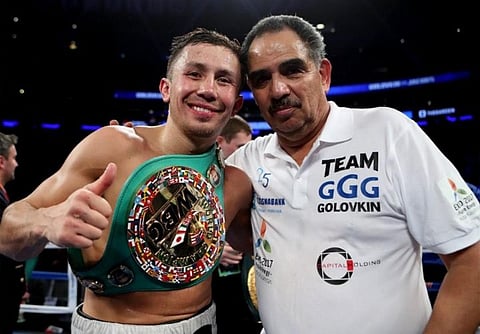 Tras nueve años de relación, Golovkin se separó del entrenador Abel Sánchez