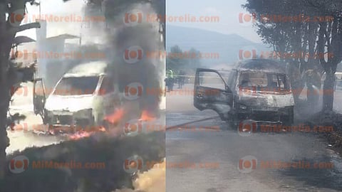 La situación generó temor entre los usuarios y también entre los conductores de la referida línea (Foto RED 113)