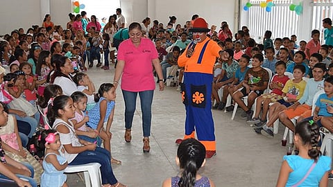 Silvia Estrada convocó a cerrar filas para garantizar el respeto de los derechos de las niñas y niños a un entorno libre de violencia (Foto Cortesía)