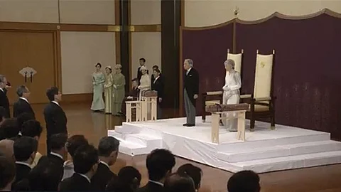 Esta es la primera vez en dos siglos, que un emperador japonés cede el cargo (Foto: captura de video)