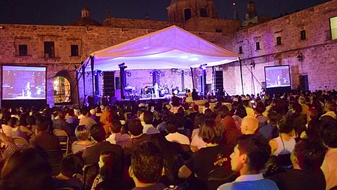 Juan Alzate, se comprometió con el público para “seguir dando los eventos de calidad que merece Michoacán” (Foto Cortesía)