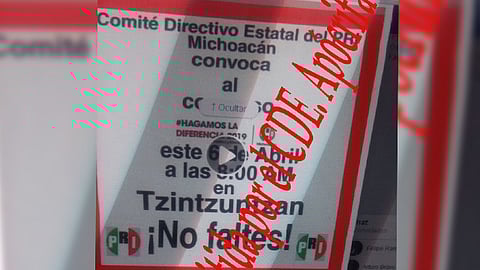 Hace un llamado a la militancia y a la ciudadanía en general para que tome las precauciones correspondientes (Foto: Cortesía)
