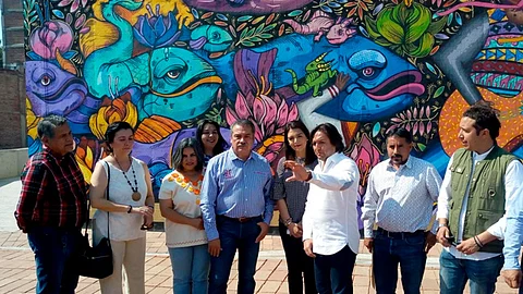 También iniciaron 35 obras públicas que se harán con la inversión de 99 millones de pesos (Foto: Cristian Ruiz)
