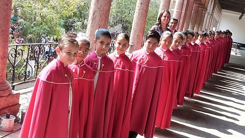 Los Niños Cantores de Morelia, el Mariachi Ordaz y la cantante Rocío Vega, van a engalanar la Plaza Valladolid de Morelia (Foto: FB/Niños Cantores de Morelia)