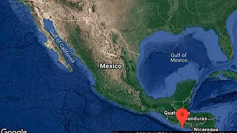 El sismo en El salvador provocó que se activará la alerta de tsunami para ese estado (Foto: @SismologicoMX)