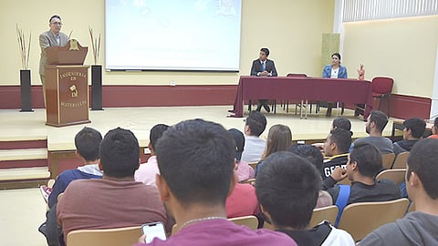 Participa consejo Estudiantil del ITM en Foro Integral de Salud (Foto Cortesía)