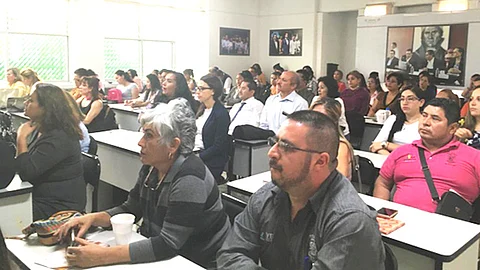 Panel: El acceso a la justicia en materia familiar y la justicia restaurativa (Foto Cortesía)