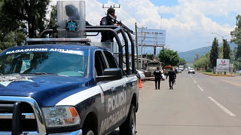 Suman hasta el momento nueve muertos y 4 heridos por la balacera entre sicarios rivales en Arroyo Colorado (Foto: Cortesía)