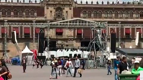 Se prevé la presencia de Margarita La Diosa de la Cumbia y la Banda de Sinfónica de Tlaxiaco en el Zócalo (Foto: captura)