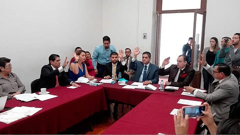 “Queremos que nos comparta su caso de éxito, porque él (Morón) dice que no trasciende su administración, que es con recurso propio" (Foto: Sayra Casillas)