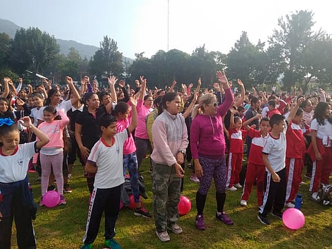 Inició en Uruapan, Reto de Peso con más de 4 mil asistentes