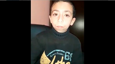 "No lo quiero perder porque cuando la extraño veo sus videos y escucho su voz y yo no quiero olvidar su voz...", dice el niño en el video
(Foto: Captura de pantalla)