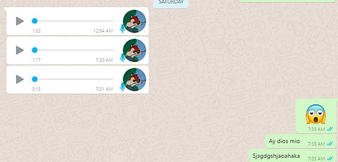El audio se graba aparte fuera de WhatsApp (Imagen: MiMorelia)