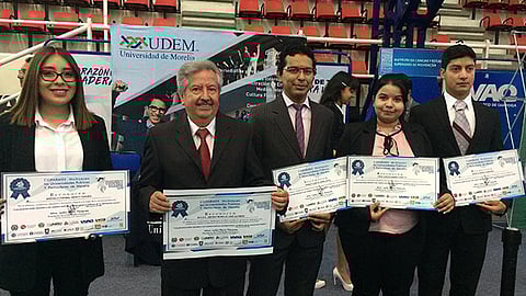 Trece egresados del ITM recibieron la distinción por obtener los mejores promedios de su carrera (Foto Cortesía)