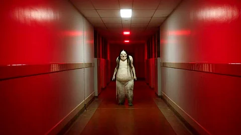 La cinta está basada en una serie de historias de terror para niños
(Foto Twitter: @BDisgusting)