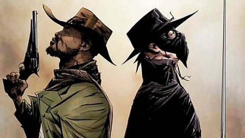 El antiguo esclavo se convierte en guardaespaldas de El Zorro (Foto: Comic Django y El Zorro)