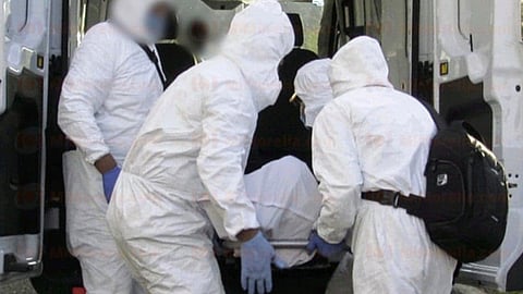 En el suelo había al menos cuatro casquillos percutidos (Foto: RED 113)