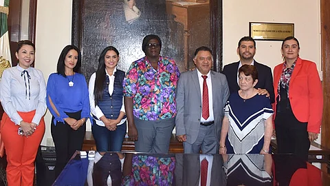 Los funcionarios de ambos países refrendaron su interés de colaborar en la capacitación y mejora continua en materia de salud, educación, cultura y deporte (Foto Cortesía)