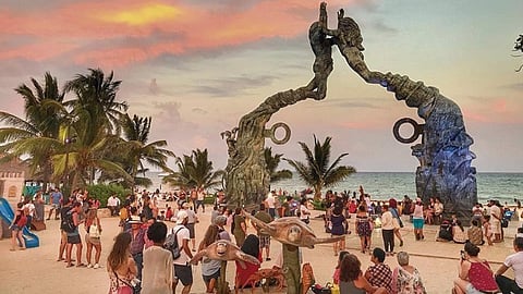 Para abril-mayo, el porcentaje que se estima es de 67.7 por ciento, con una llegada de dos millones 115 mil viajeros (Foto: @joss_gar_hernandez)