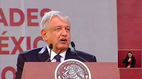 Frente a miles de asistentes reconoció que hay mucho por trabajar en el país(Foto: Captura de pantalla)