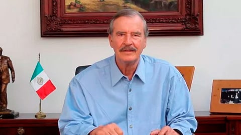 El adeudo fiscal es por concepto de ISR y el IVA (Foto: @VicenteFoxQue)