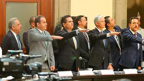 Propuso ante el Consejo establecer un catálogo de conceptos específicos que fortalezcan a la policía
(Foto: Twitter/@Silvano_A)