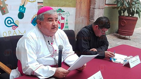 Subrayó que no se puede utilizar la religión para apoyar a un partido político, aunque sea el que gobierna
(Foto: Sayra Casillas)