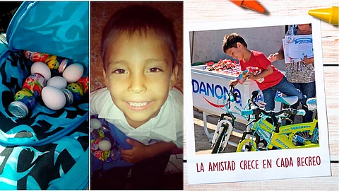 A decir de Danonino, la intención es que los niños crezcan fuertes y sanos (Foto: Especial/Archivo/FB: Danonino)