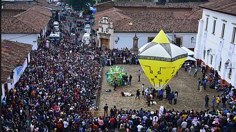 Víctor Báez Ceja invita a la ciudadanía al Cantoya Fest en Pátzcuaro (Foto: FB Víctor Báez Ceja)