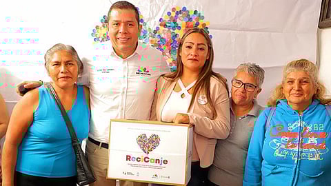 Todos los recursos recaudados por ReciCanje, serán destinados al fortalecimiento de los servicios que ofrece AMANC, recordó Barragán Vélez (Foto Cortesía)