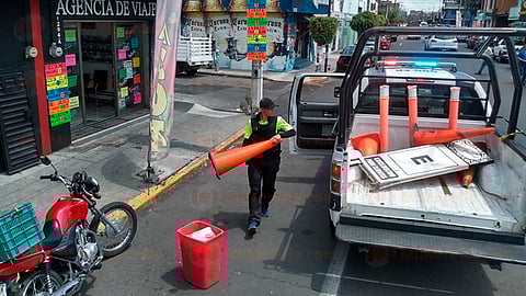El operativo se va a extender a otras zonas de Morelia como la avenida Lázaro Cárdenas y el Boulevard García de León
(Foto: Cristian Ruiz)