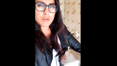 (Foto: Captura video @evamaris_henrix)